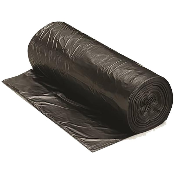 Berry Plastics VLH404822B PEC Black 22 Micron Can Liner On A Roll